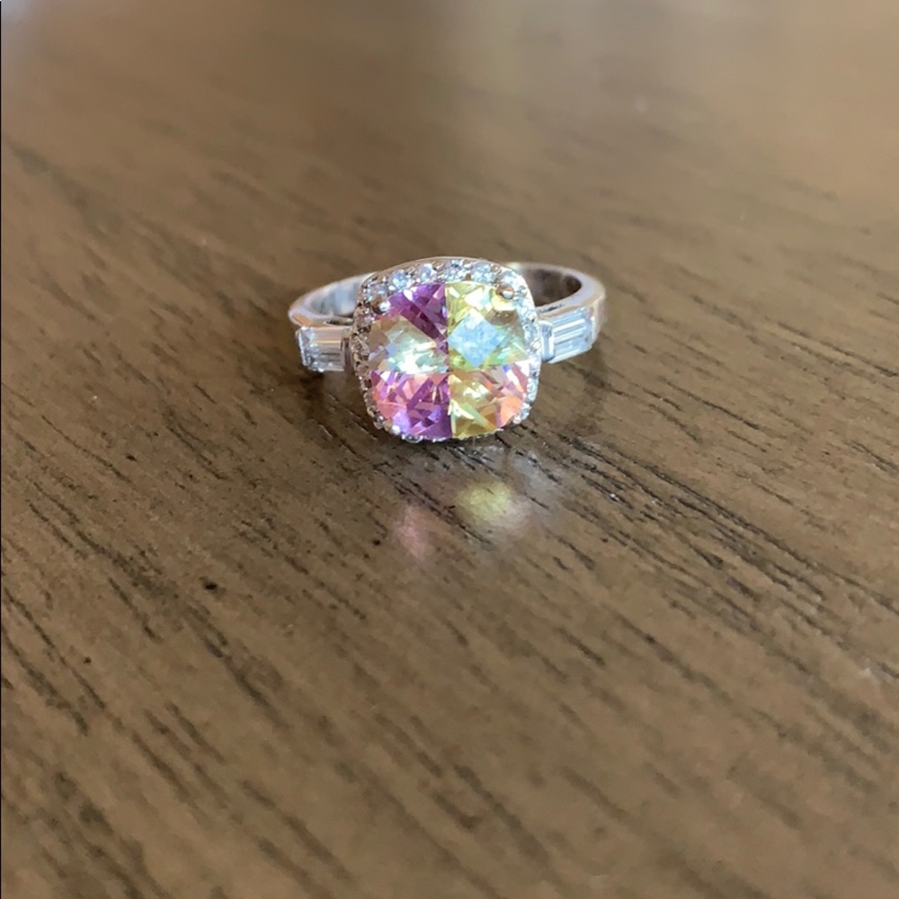 Multi-Colored Gemstone Ring
